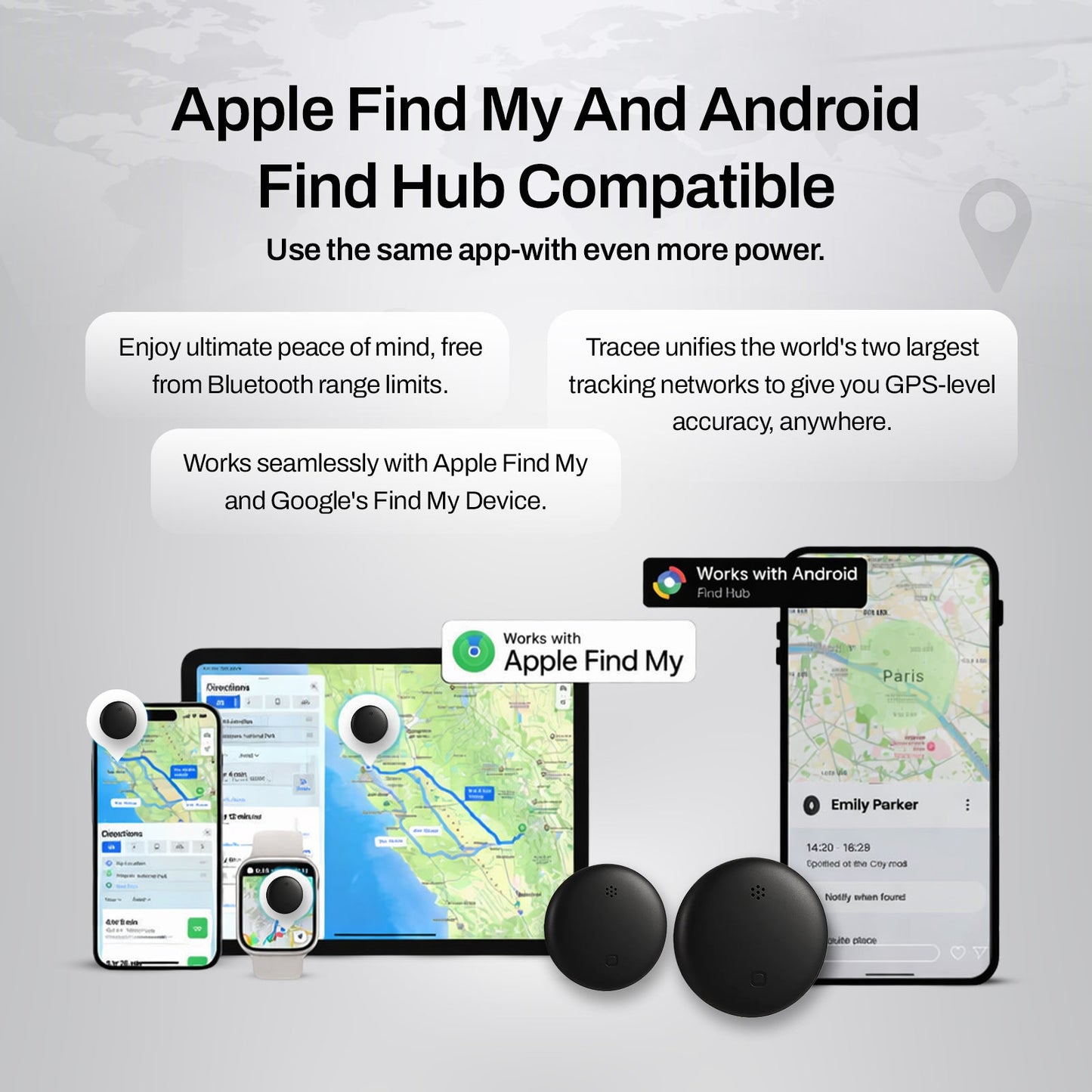 Tracee™ 2.0 GPS Tracker + Premium Magnetic Case