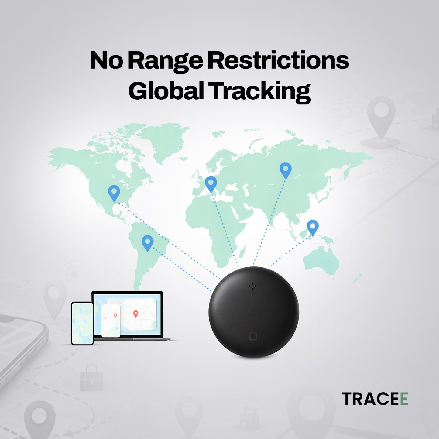 Tracee™ 2.0 GPS Tracker + Premium Magnetic Case